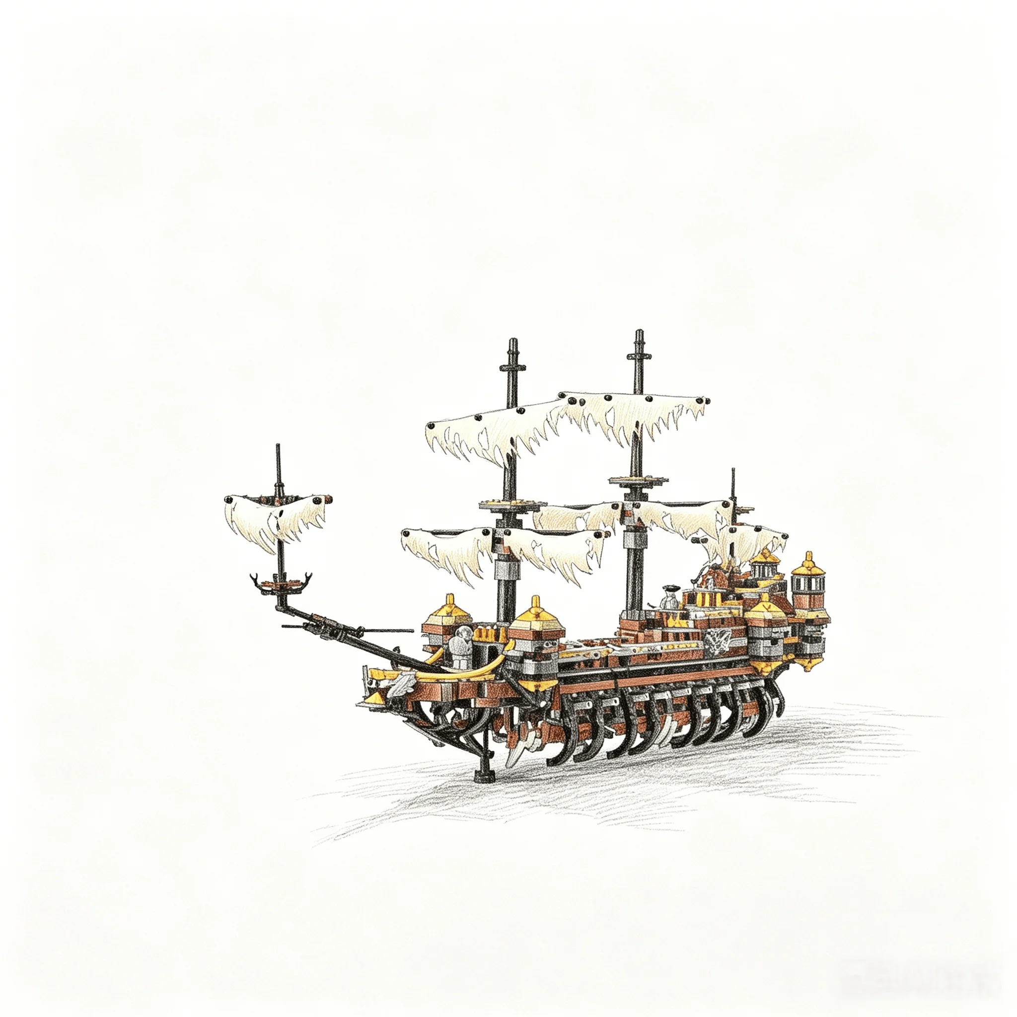Home Decor 2294Pcs Pirates Ship Imperial Building Blocks Set Flagship Model Christmas Gifts For Toys
Home Decor 2294Pcs Pirates Ship Imperial Building Blocks Set Flagship Model Christmas Gifts For Toys