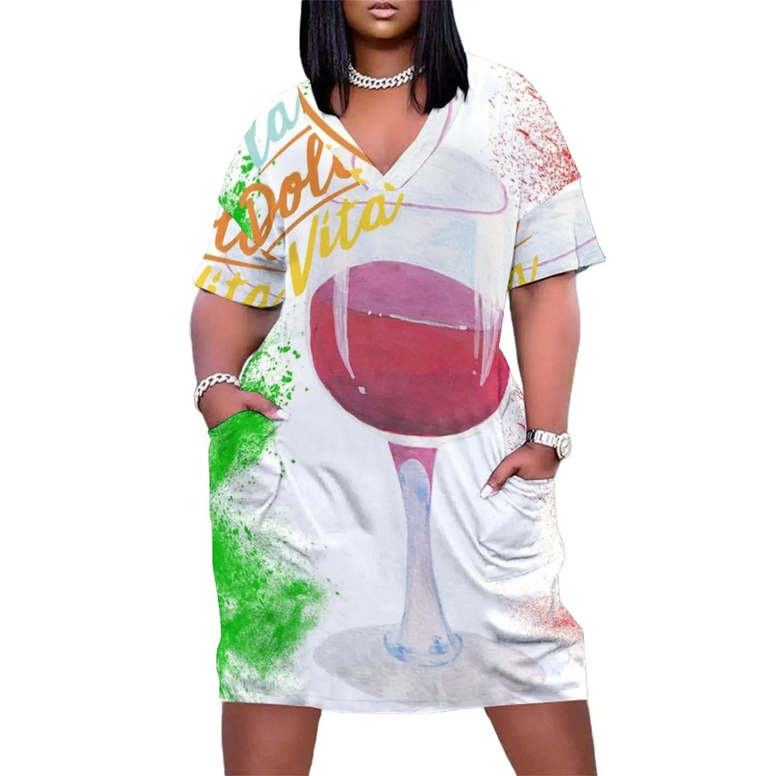 ITALIA LA DOLCE VITA T-SHIRT Loose Pocket Dress dresses for women 2025 dresses korean style elegant chic wedding evening dresses
ITALIA LA DOLCE VITA T-SHIRT Loose Pocket Dress dresses for women 2025 dresses korean style elegant chic wedding evening dresses
