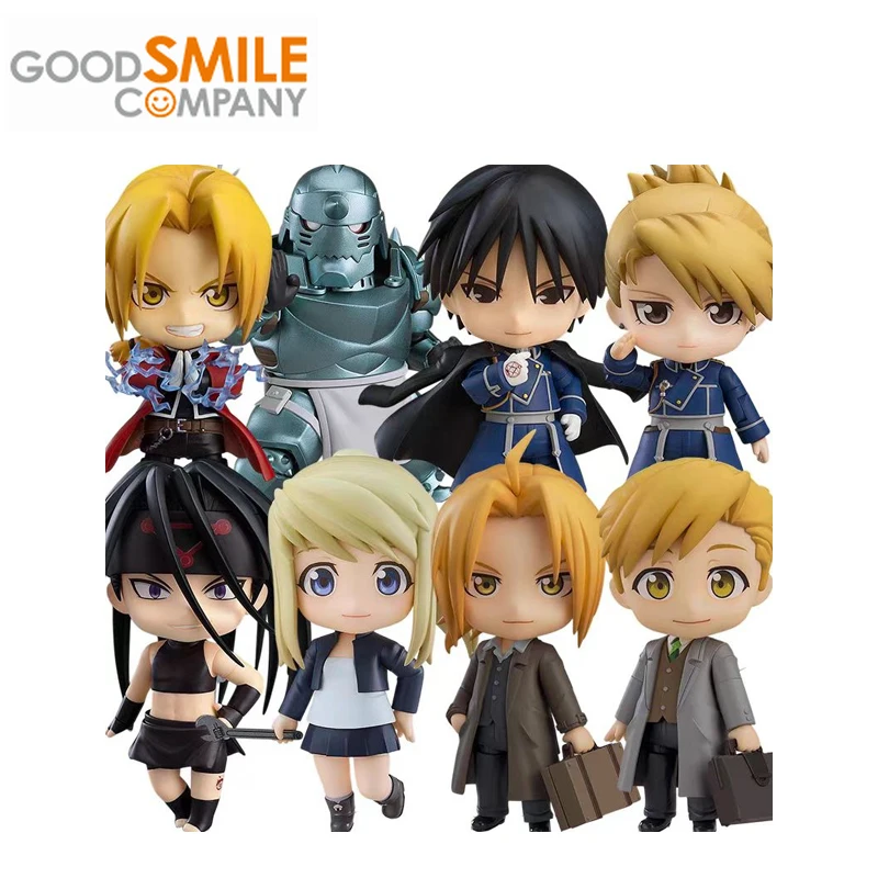 Good Smile Original Nendoroid FULLMETAL ALCHEMIST Edward Elric Winry Envy Riza Roy Anime Action Figures Toys Kids Gift Model
Good Smile Original Nendoroid FULLMETAL ALCHEMIST Edward Elric Winry Envy Riza Roy Anime Action Figures Toys Kids Gift Model