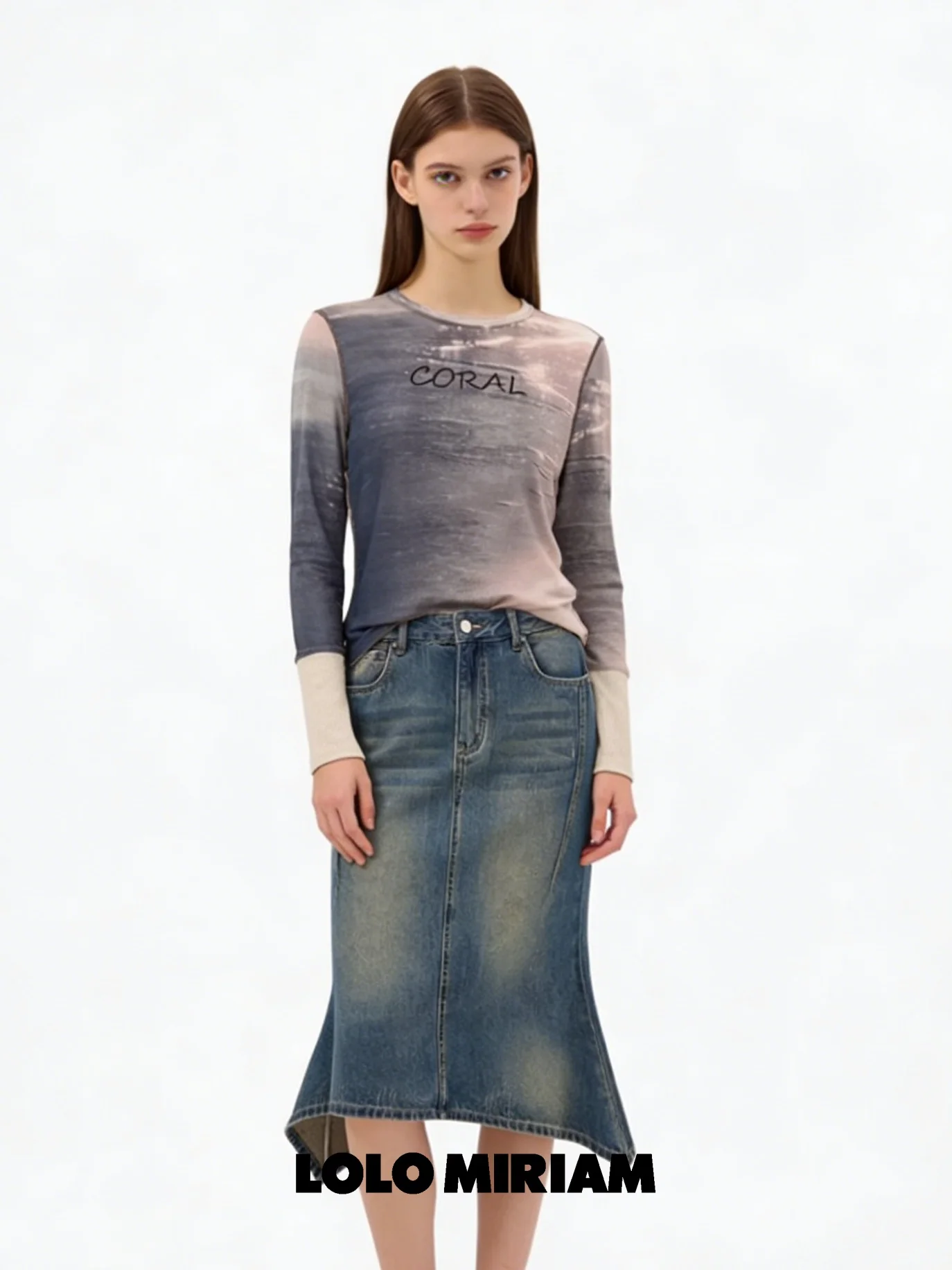 Graduated Color Block Long Sleeve Base Shirt Slim Fit Printed Top Casual Style Polyester Spandex Blend round Neck Short Length
Graduated Color Block Long Sleeve Base Shirt Slim Fit Printed Top Casual Style Polyester Spandex Blend round Neck Short Length