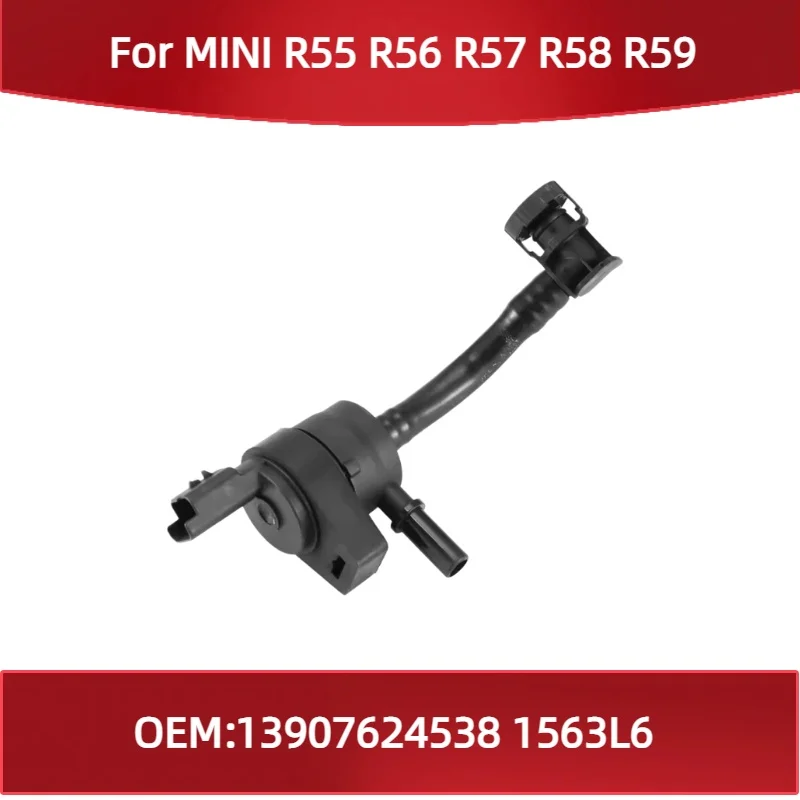 Carbon canister solenoid valve 13907624538 1563L6 for BMW MINI R55 R56 R57 R58 R59