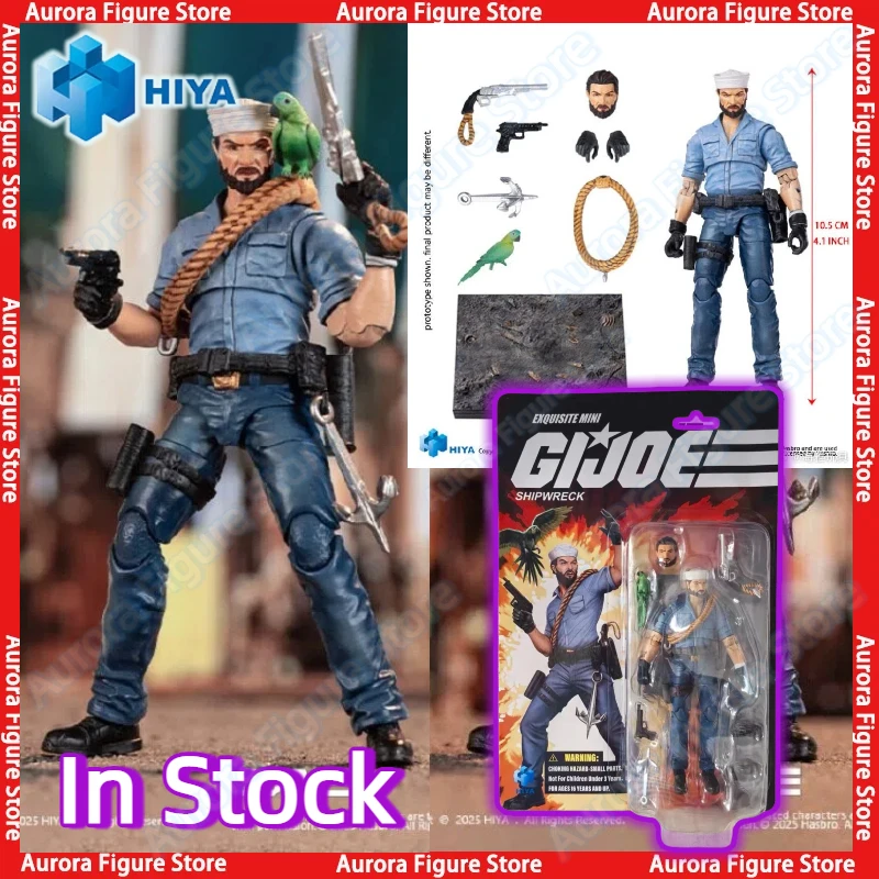 In Stock HIYA 1/18 Exquisite MInI G.I.Joe Shipwreck Sailor Anime Action Figure Toys Gift Model Collection PVC
In Stock HIYA 1/18 Exquisite MInI G.I.Joe Shipwreck Sailor Anime Action Figure Toys Gift Model Collection PVC