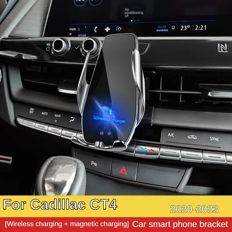 2020 2023 For Cadillac CT4 Mobile Phone Holder Wireless Charger Car Mount Navigation Bracket GPS Support 360 Rotating
2020 2023 For Cadillac CT4 Mobile Phone Holder Wireless Charger Car Mount Navigation Bracket GPS Support 360 Rotating