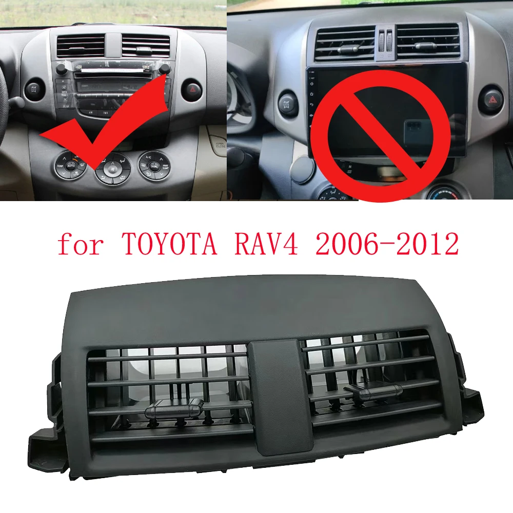 A/C Air Conditioner Outlet Frame Vents Air Vent Panel Cover for Toyota RAV4 2006 2007 2008 2009 2010 2011 2012
A/C Air Conditioner Outlet Frame Vents Air Vent Panel Cover for Toyota RAV4 2006 2007 2008 2009 2010 2011 2012