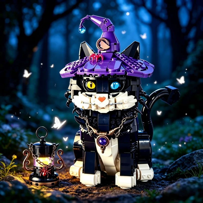 2026 New Magic Cat MOC Building Blocks Model Creative Assembly Craft Ornament High End Desktop Decoration Bricks Toy
2026 New Magic Cat MOC Building Blocks Model Creative Assembly Craft Ornament High End Desktop Decoration Bricks Toy