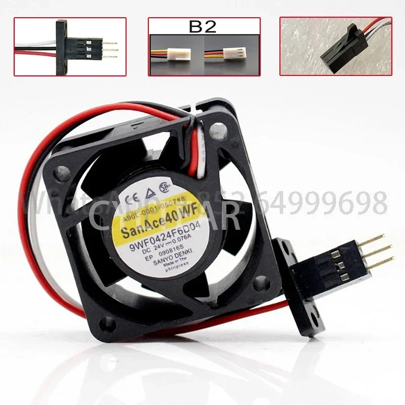 New original inverter 9WF0424F6D03 A90L-0001-0507#A 24V 0.076A 4cm 4020 Fanuc fan with plug
New original inverter 9WF0424F6D03 A90L-0001-0507#A 24V 0.076A 4cm 4020 Fanuc fan with plug