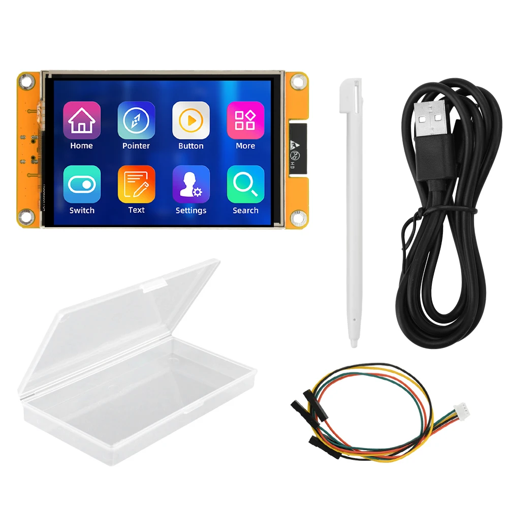 ESP32 WiFi Bluetooth Module Development Board 3.5 Inch ST7796U Drive 320 * 480 TFT Touch Screen Type-C DIY Electronic Kit
ESP32 WiFi Bluetooth Module Development Board 3.5 Inch ST7796U Drive 320 * 480 TFT Touch Screen Type-C DIY Electronic Kit