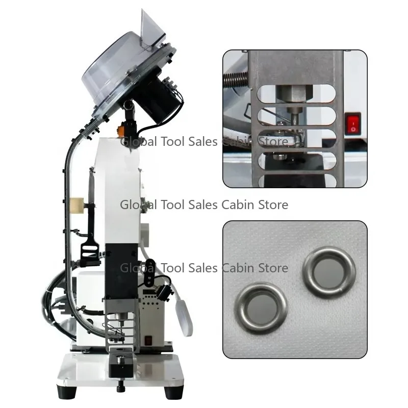 Semi Automatic Eyelet Punching Machine Electric Grommets Machine for Packing