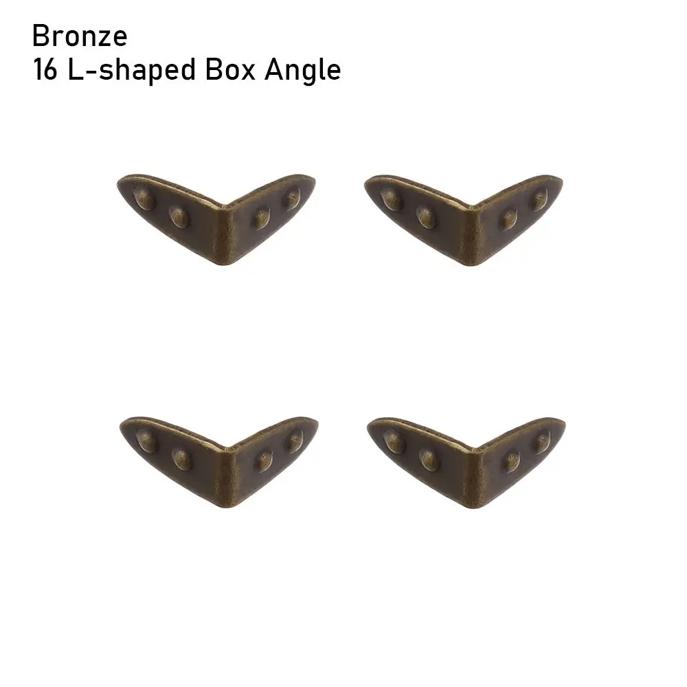 4Pcs Metal DIY Manual Suitcase Box Case Corner Protector Trunk Locks Mini Metal Crafts Bags Parts
4Pcs Metal DIY Manual Suitcase Box Case Corner Protector Trunk Locks Mini Metal Crafts Bags Parts