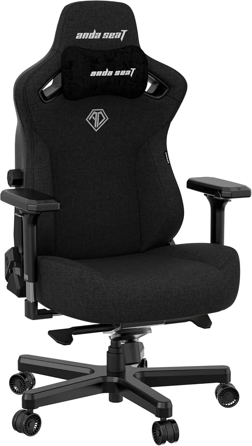 Anda Seat Kaiser 3 XL Gaming Chair for Adults - Ergonomic Black Fabric Gaming Chairs with Lumbar Support, Comfortable Office
Anda Seat Kaiser 3 XL Gaming Chair for Adults - Ergonomic Black Fabric Gaming Chairs with Lumbar Support, Comfortable Office
