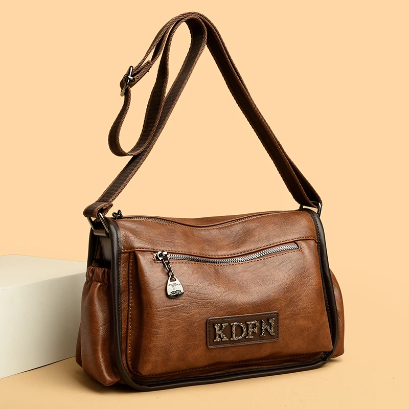 Kaidifeiniroo Kangaroo Brand Soft Leather Women's Bag 2025 New Fashion Wide Shoulder Strap Matron Bag Single Shoulder Slant C...
Kaidifeiniroo Kangaroo Brand Soft Leather Women's Bag 2025 New Fashion Wide Shoulder Strap Matron Bag Single Shoulder Slant C...
