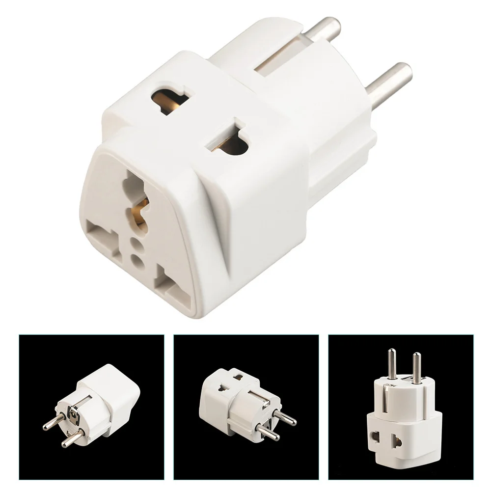 European Plug Adapter 10-16A Converter 250V Wall Power Extender Universal Travel Adapter Wall
European Plug Adapter 10-16A Converter 250V Wall Power Extender Universal Travel Adapter Wall
