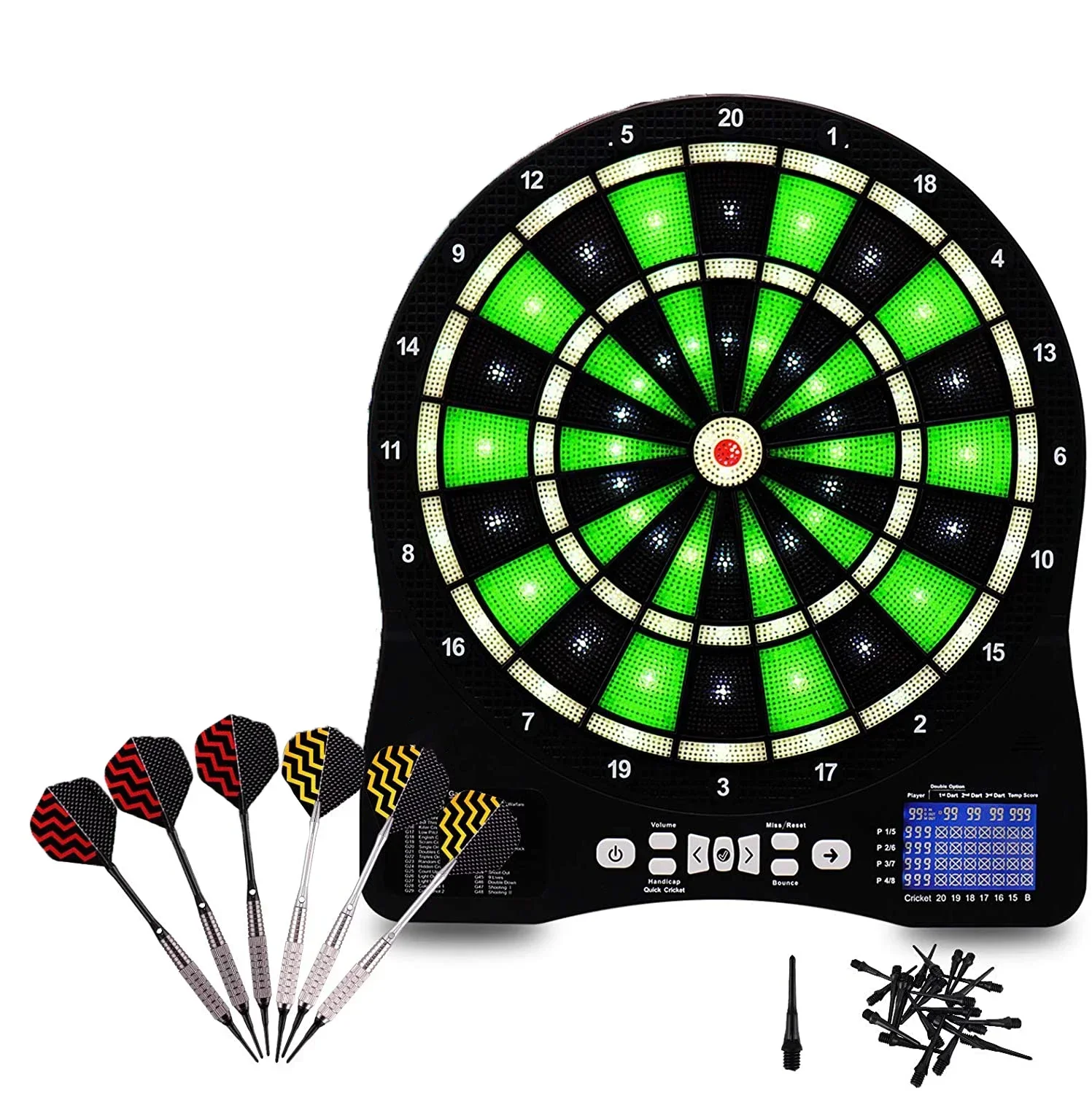 Win.max Best Home Electronic Dart Game Board with 6 Darts for Family Gathering
Win.max Best Home Electronic Dart Game Board with 6 Darts for Family Gathering