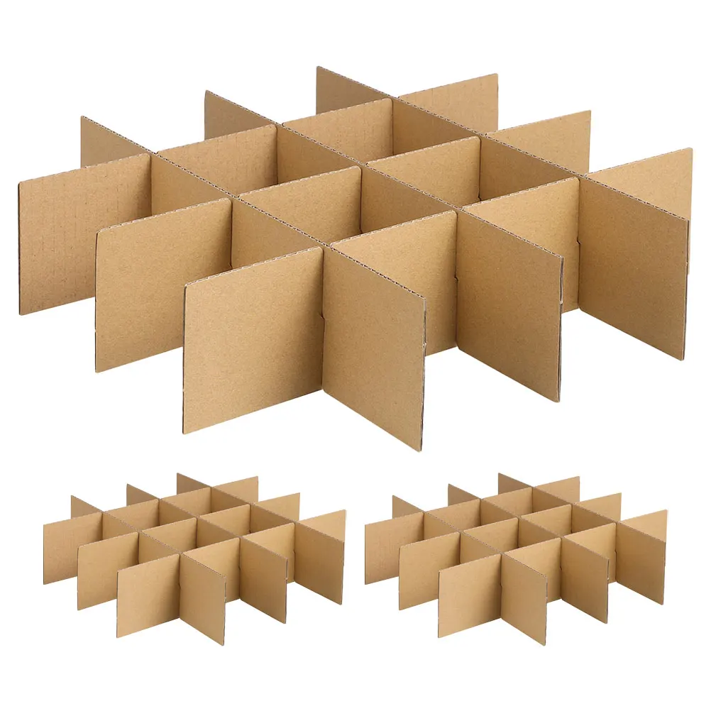 18 Pcs Shipping Carton Dividers 335x335x80mm Cardboard Partition for Glass Packing Kits Moving Boxes Dinnerware Bottle Dividers
18 Pcs Shipping Carton Dividers 335x335x80mm Cardboard Partition for Glass Packing Kits Moving Boxes Dinnerware Bottle Dividers