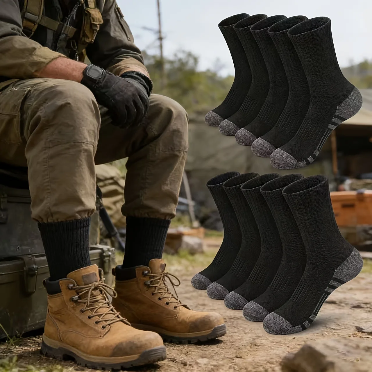 5-Pair Running Large Medium Socks Men's Basketball Sports Socks
5-Pair Running Large Medium Socks Men's Basketball Sports Socks