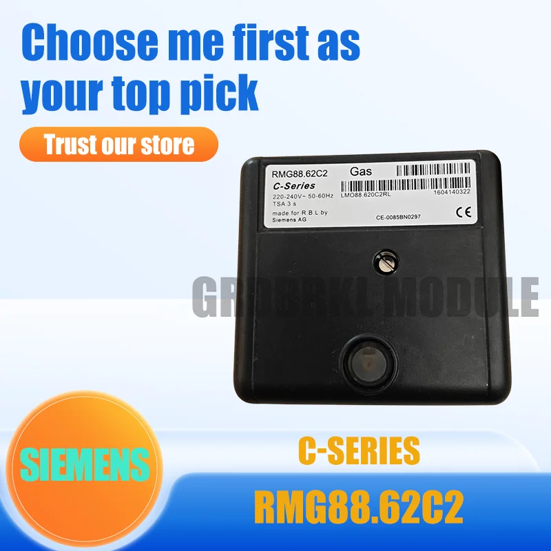 New SIEMENS C-Series RMG88.62C2 RMO88.53C2 RMG/M88.62C2 Burner controller
New SIEMENS C-Series RMG88.62C2 RMO88.53C2 RMG/M88.62C2 Burner controller