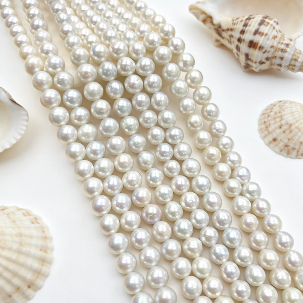 AAAAA 9–10mm Near-round Big Pearls 36cm High-Quality Natural Freshwater Pearls Beads for Jewelry Making DIY Necklaces Bracelets
AAAAA 9–10mm Near-round Big Pearls 36cm High-Quality Natural Freshwater Pearls Beads for Jewelry Making DIY Necklaces Bracelets