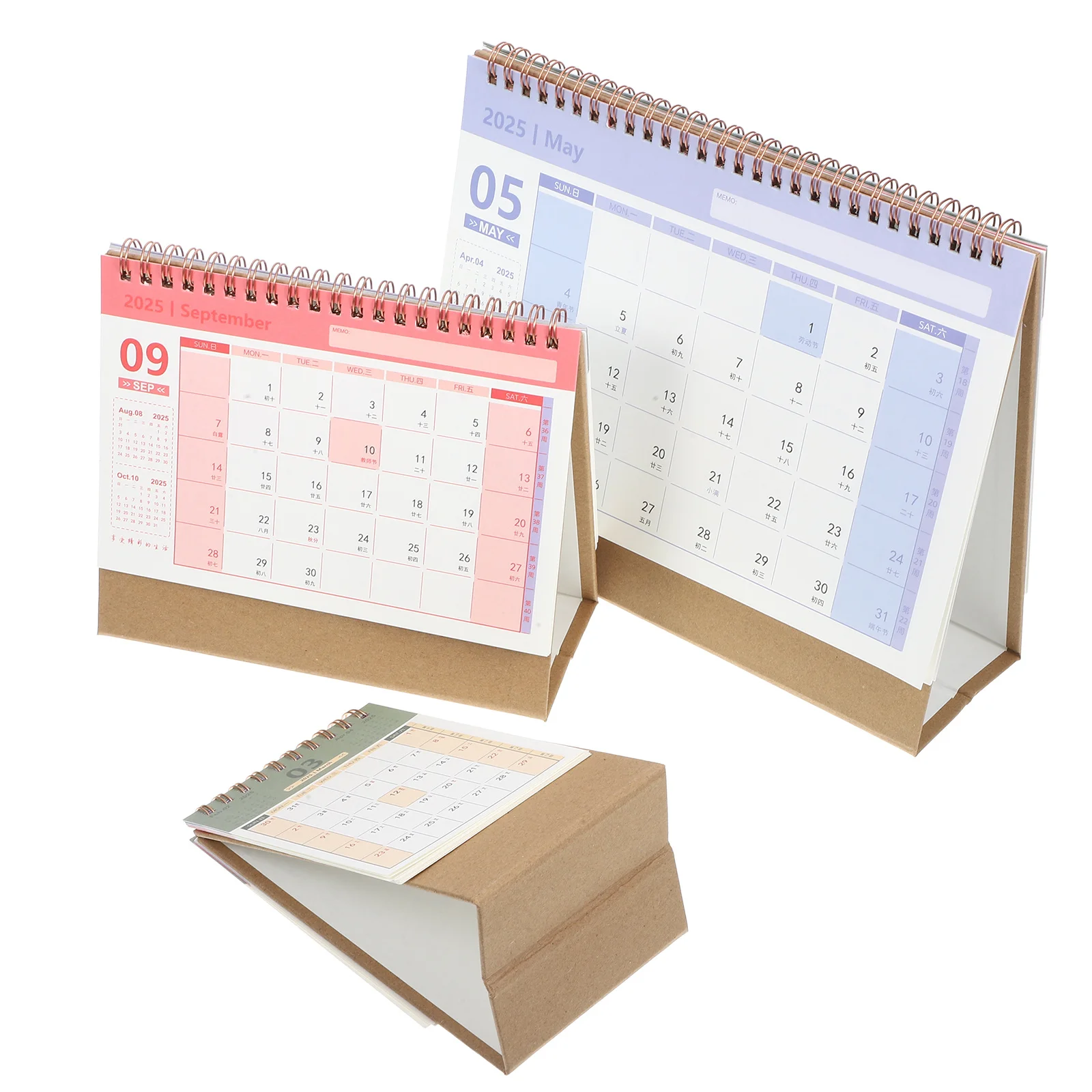 3Pcs Desk Calendar 2025 Thick Paper Simple Design Freestanding Office Home Decor Monthly Planner Note Scheduling
3Pcs Desk Calendar 2025 Thick Paper Simple Design Freestanding Office Home Decor Monthly Planner Note Scheduling