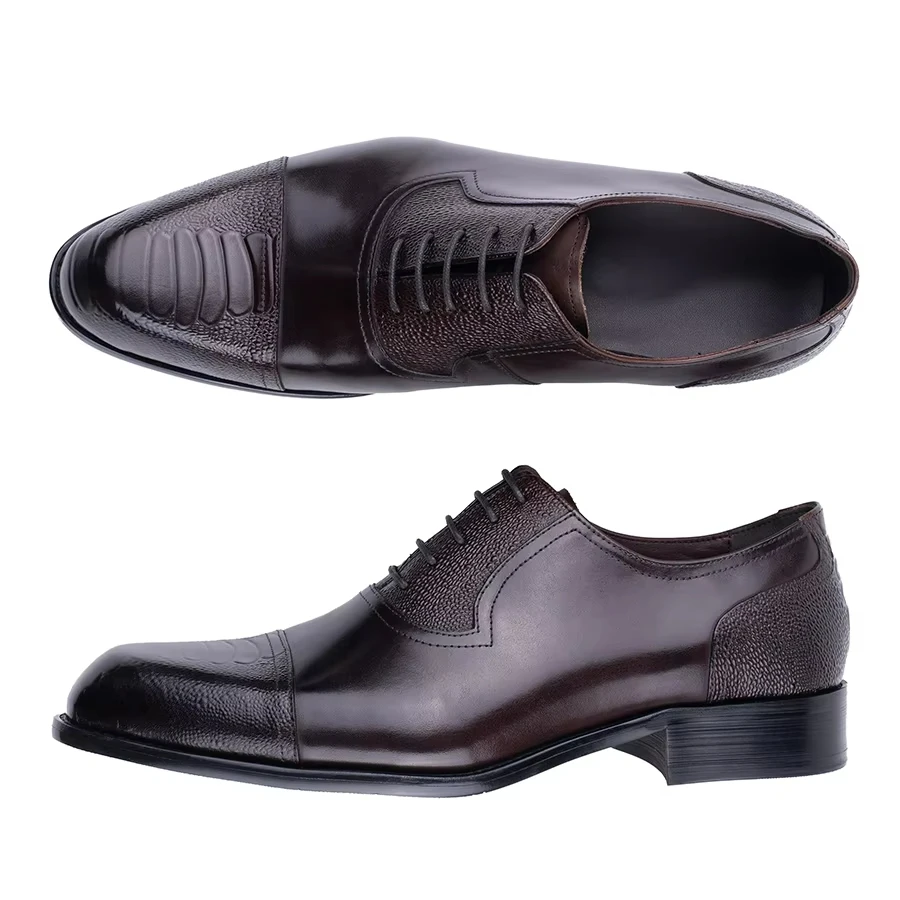 Men Leather Shoes Classic Printing Designer Oxfords for Men Wedding Business Dress Shoe Top Quality Handcrafted Office Footwear
Men Leather Shoes Classic Printing Designer Oxfords for Men Wedding Business Dress Shoe Top Quality Handcrafted Office Footwear