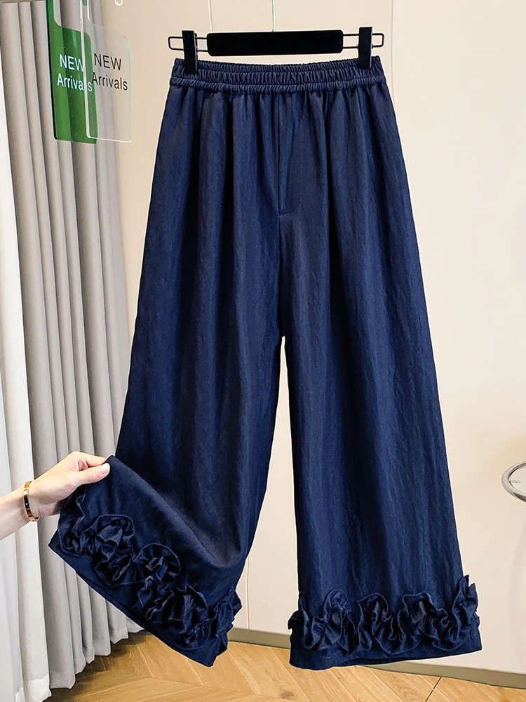 High Waist Loose Wide Leg Jeans Summer 2026 New plus Size Slimming Nine Point Pants Women Casual Straight Leg Trousers
High Waist Loose Wide Leg Jeans Summer 2026 New plus Size Slimming Nine Point Pants Women Casual Straight Leg Trousers