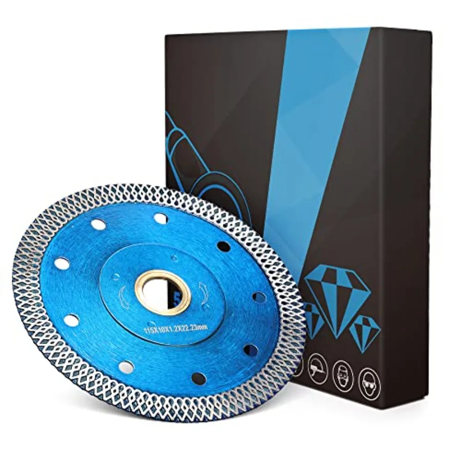 5Pcs/Lot Super Thin 4.5" Diamond Tile Blade Porcelain Saw Blade for Cutting Porcelain Tile Granite Marbles
5Pcs/Lot Super Thin 4.5" Diamond Tile Blade Porcelain Saw Blade for Cutting Porcelain Tile Granite Marbles
