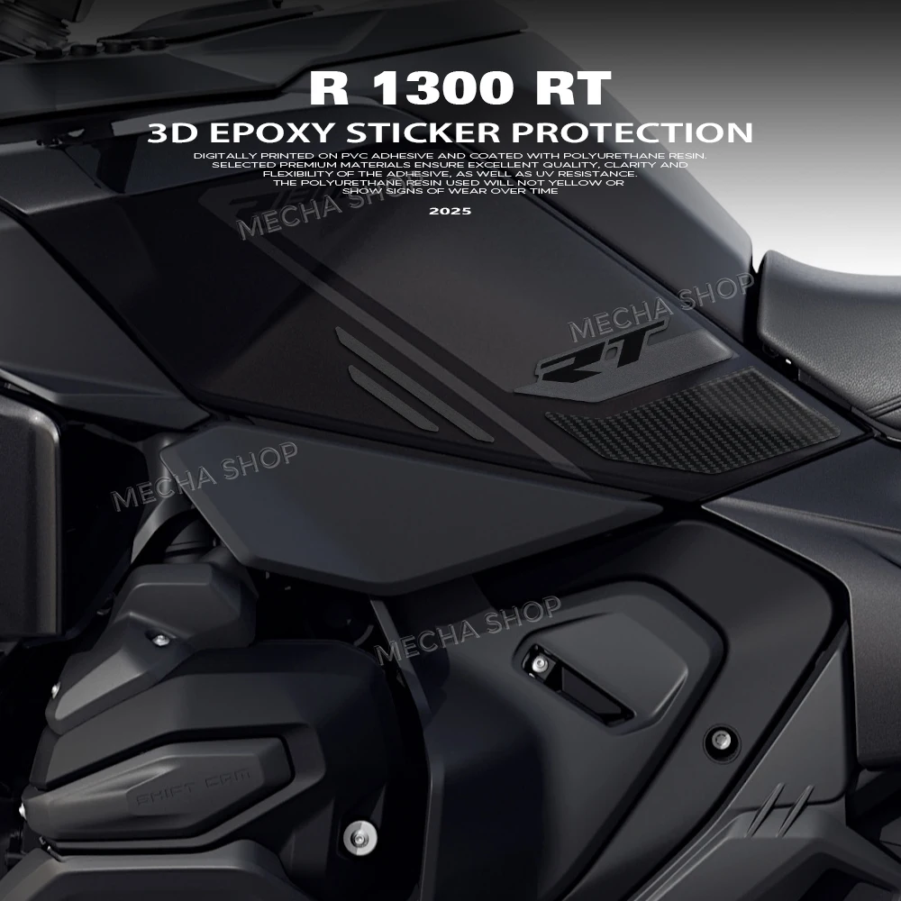 For R1300RT R 1300 RT 2025 Tank Pad Motorcycle 3D Resin Sticker Protection Kit
For R1300RT R 1300 RT 2025 Tank Pad Motorcycle 3D Resin Sticker Protection Kit