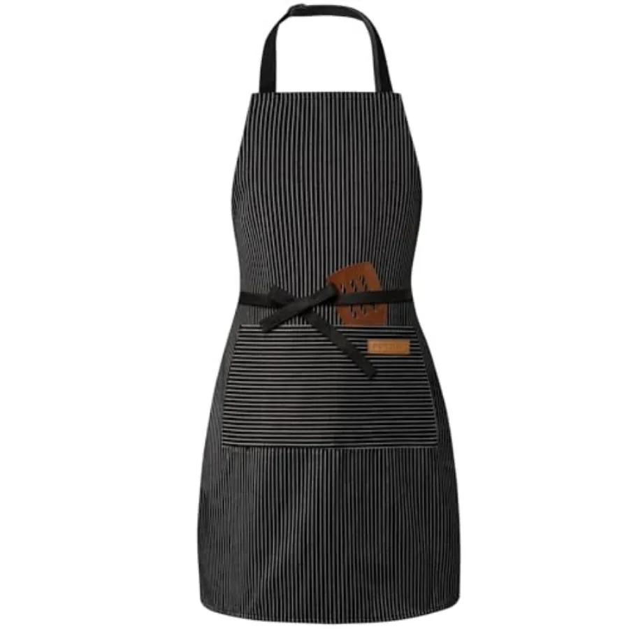 Adjustable Bib Apron with 2 Pockets Chef Cooking Kitchen Restaurant Aprons for Women Men
Adjustable Bib Apron with 2 Pockets Chef Cooking Kitchen Restaurant Aprons for Women Men