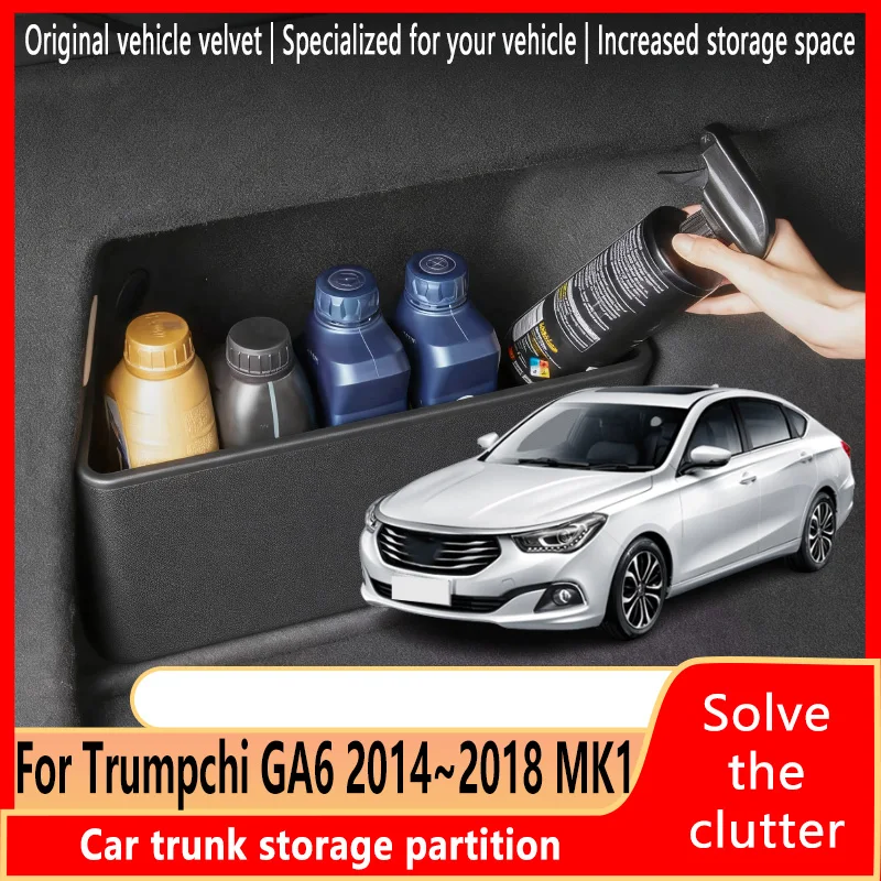 For Trumpchi GA6 2014~2018 2017 MK1 Thickening Trunk Storage Partition Multifunction Storage Auto Interior Parts Car Accessorie
For Trumpchi GA6 2014~2018 2017 MK1 Thickening Trunk Storage Partition Multifunction Storage Auto Interior Parts Car Accessorie