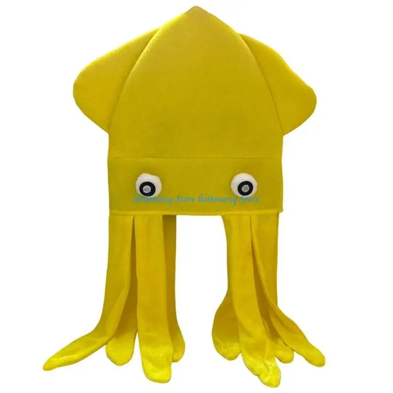 573B Funny Cuttlefish Hat Theme Event Fabric Cosplay Costume Accessory Headcover Hat
573B Funny Cuttlefish Hat Theme Event Fabric Cosplay Costume Accessory Headcover Hat