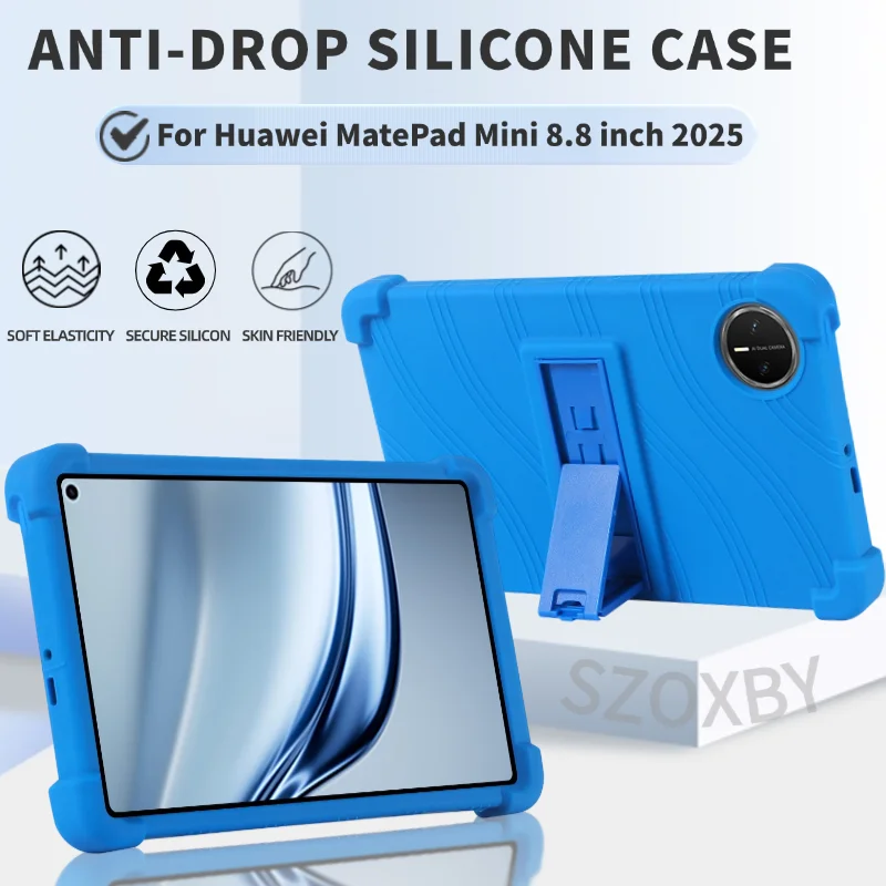 Для 2025 Huawei MatePad Mini 8,8-дюймовый чехол для планшета MLR-AL00/MLR-AL10Ударный мягкий силиконовый защитный чехол с подставкой
Для 2025 Huawei MatePad Mini 8,8-дюймовый чехол для планшета MLR-AL00/MLR-AL10Ударный мягкий силиконовый защитный чехол с подставкой