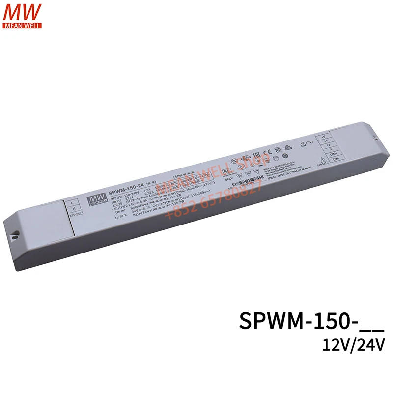 Блок питания MEAN WELL 150W с постоянным напряжением и ШИМ-управлением для светодиодов SPWM-150-12 SPWM-150-24
Блок питания MEAN WELL 150W с постоянным напряжением и ШИМ-управлением для светодиодов SPWM-150-12 SPWM-150-24