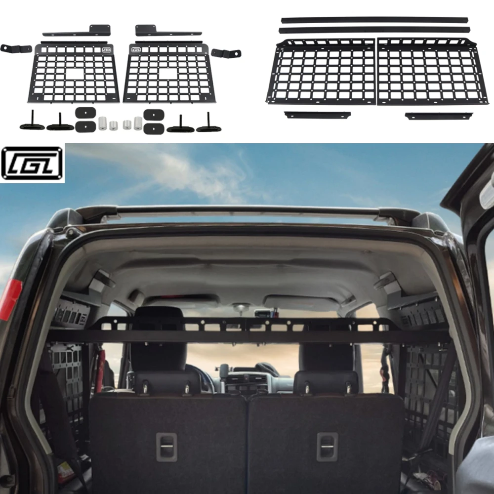 Панели CGZ Molle, пригодные для Suzuki Jimny JB33 JB43 1998-2017, задняя полка в багажник, модульные стеллажи для хранения, органайзеры для грузов
Панели CGZ Molle, пригодные для Suzuki Jimny JB33 JB43 1998-2017, задняя полка в багажник, модульные стеллажи для хранения, органайзеры для грузов