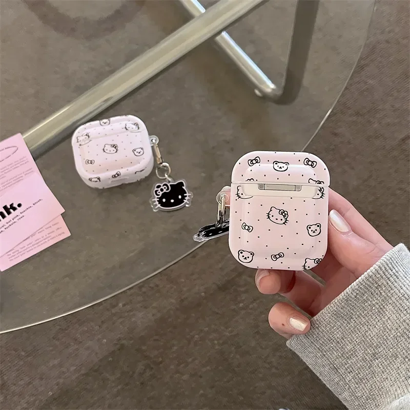 Hello Kitty Pink For Airpods Pro 2 Case,Protective Earphone TPU Cover For Airpods Pro Case/Airpods 1/2/3 Case With Keychain
Hello Kitty Pink For Airpods Pro 2 Case,Protective Earphone TPU Cover For Airpods Pro Case/Airpods 1/2/3 Case With Keychain