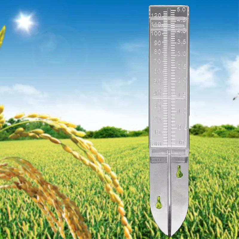 120ml 5-Inch Double Scale Pointed Plastic Rain Gauge Garden Rainwater Measurer Outdoor Home Gardening Tool
120ml 5-Inch Double Scale Pointed Plastic Rain Gauge Garden Rainwater Measurer Outdoor Home Gardening Tool