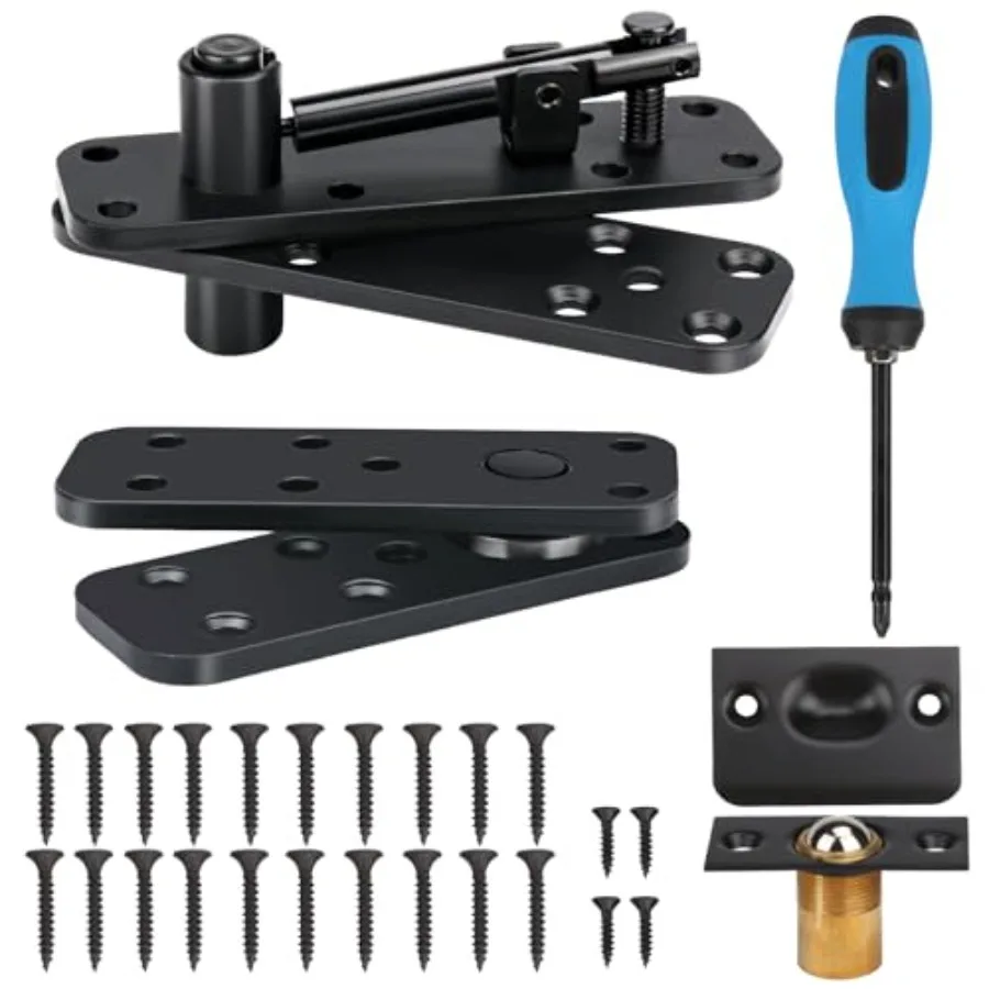 Stainless Steel Hidden Door Hinge, Pivot Hinge, Up to 570Lbs Load-Bearing, Hidden Door Bookcase Hinge, Heavy Duty Swinging Door
Stainless Steel Hidden Door Hinge, Pivot Hinge, Up to 570Lbs Load-Bearing, Hidden Door Bookcase Hinge, Heavy Duty Swinging Door