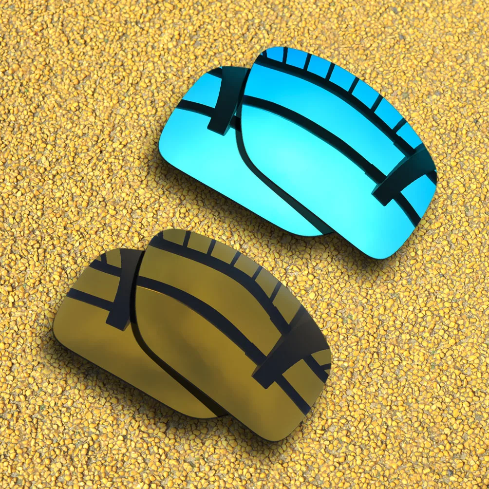 Ice Blue Mirrored & Bronze Gold Polarized Replacement Lenses for-Oakley Big Taco Frame 100% UVA & UVB
Ice Blue Mirrored & Bronze Gold Polarized Replacement Lenses for-Oakley Big Taco Frame 100% UVA & UVB