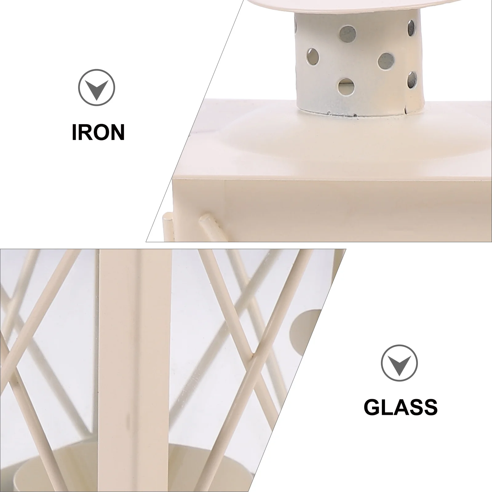 Holder Lantern Iron Material Home Garden Party Decoration Christmas Surprise Gift Lantern
Holder Lantern Iron Material Home Garden Party Decoration Christmas Surprise Gift Lantern