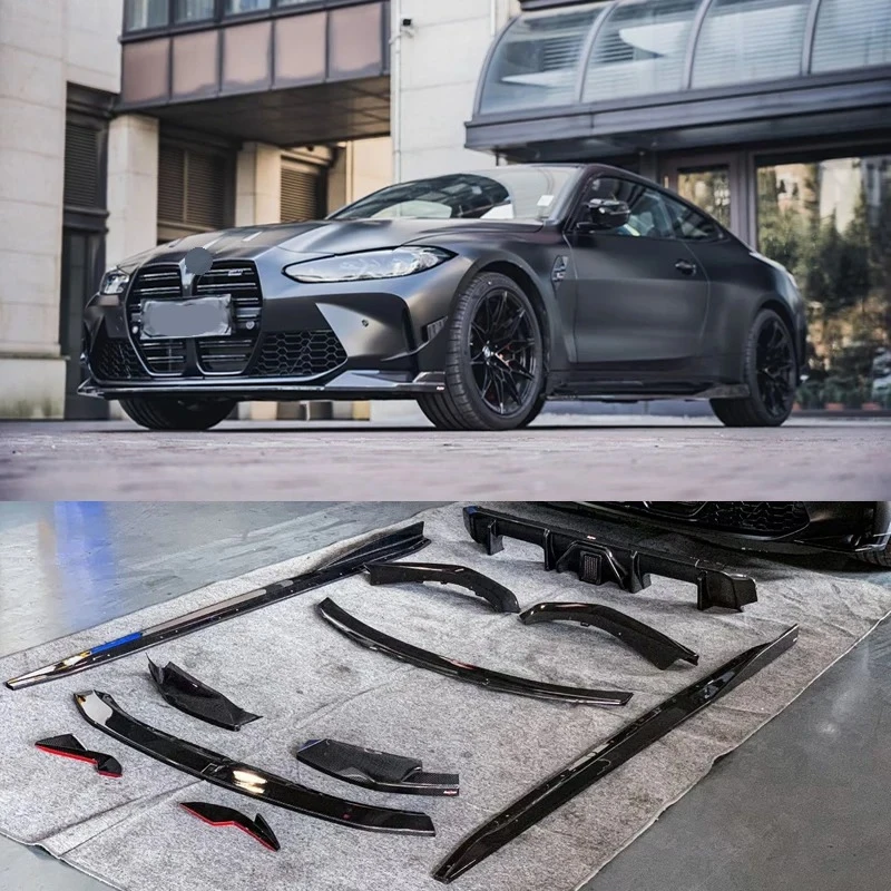 Для BMW G80 M3 G82 M4 сухой бампер из углеродного волокна, передняя губа, задний бампер, диффузор, угловые боковые юбки, спойлер, комплект кузова 2021
Для BMW G80 M3 G82 M4 сухой бампер из углеродного волокна, передняя губа, задний бампер, диффузор, угловые боковые юбки, спойлер, комплект кузова 2021