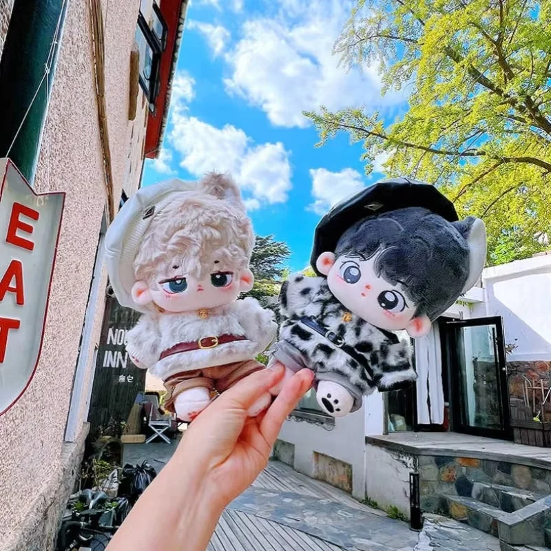 In Stock Hot Sale Leopard Print Coat Beret Suit Clothes For 10cm 15cm 20cm Doll Toy Acc Cute Cosplay Props Clothing Gifts
In Stock Hot Sale Leopard Print Coat Beret Suit Clothes For 10cm 15cm 20cm Doll Toy Acc Cute Cosplay Props Clothing Gifts