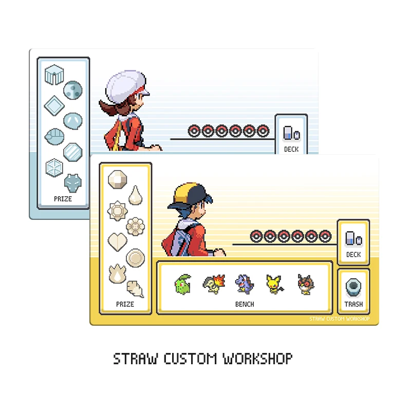 PTCG Ethan Lyra HeartGold и SoulSilver DIY аниме игра резиновый коврик для карт коврик для мыши коврик для клавиатуры 600*350*2 мм
PTCG Ethan Lyra HeartGold и SoulSilver DIY аниме игра резиновый коврик для карт коврик для мыши коврик для клавиатуры 600*350*2 мм