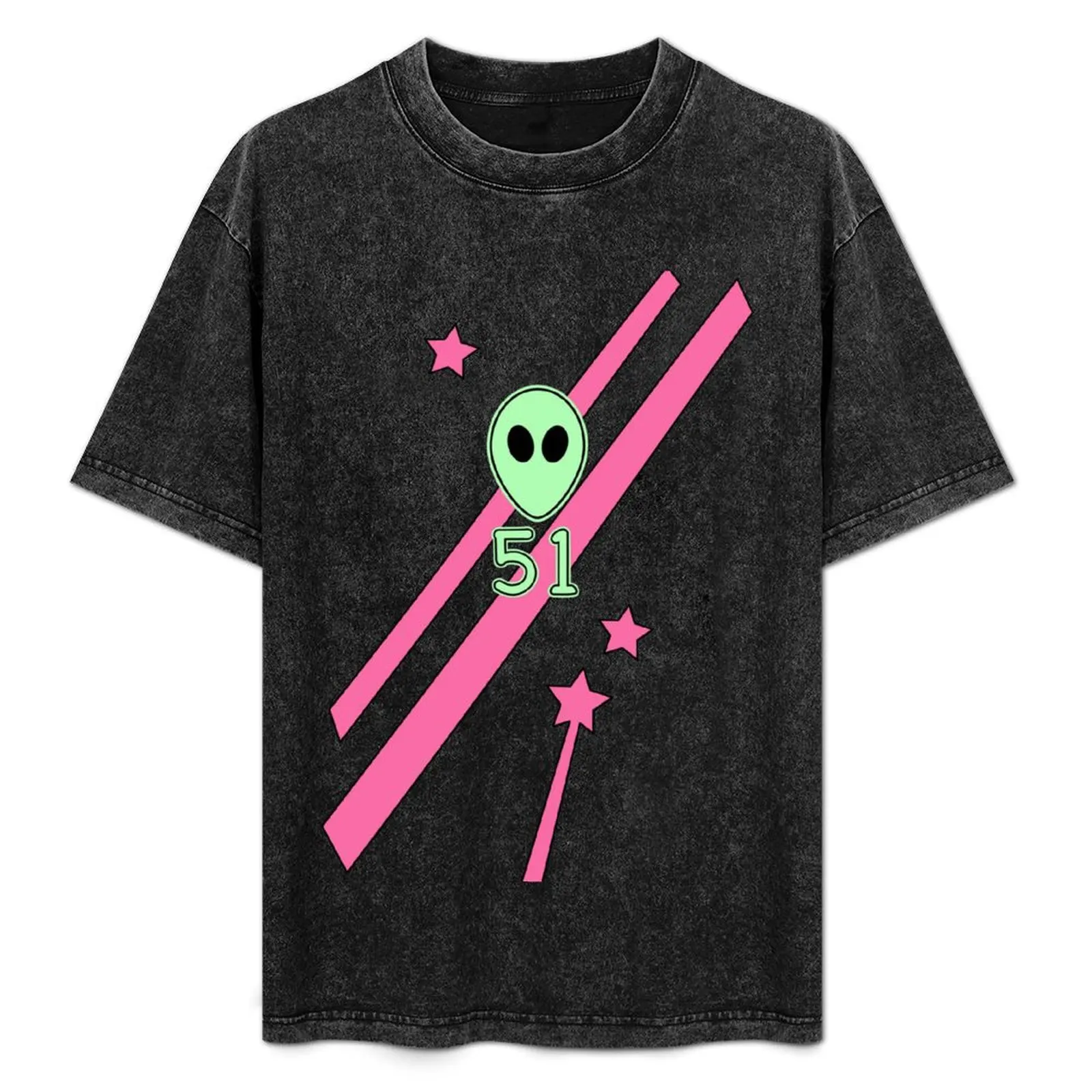 Area 51-Chan T-Shirt Vintage Print Crew Neck Tee
Area 51-Chan T-Shirt Vintage Print Crew Neck Tee