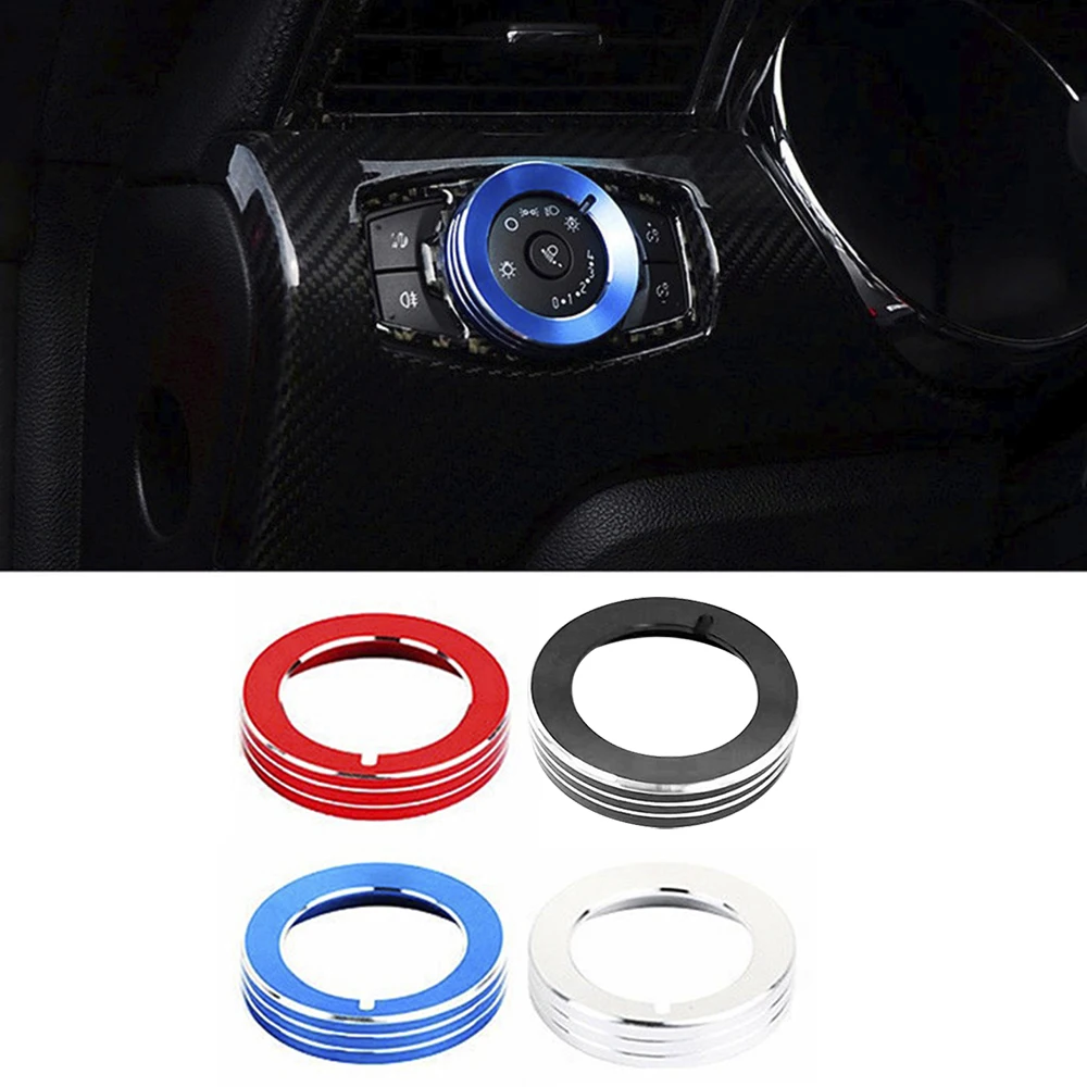 1pc Car Headlight Adjust Knob Ring for Ford Mustang 2015-2021 Aluminum Alloy Fashion Auto Interior Decoration 4 Colors
1pc Car Headlight Adjust Knob Ring for Ford Mustang 2015-2021 Aluminum Alloy Fashion Auto Interior Decoration 4 Colors