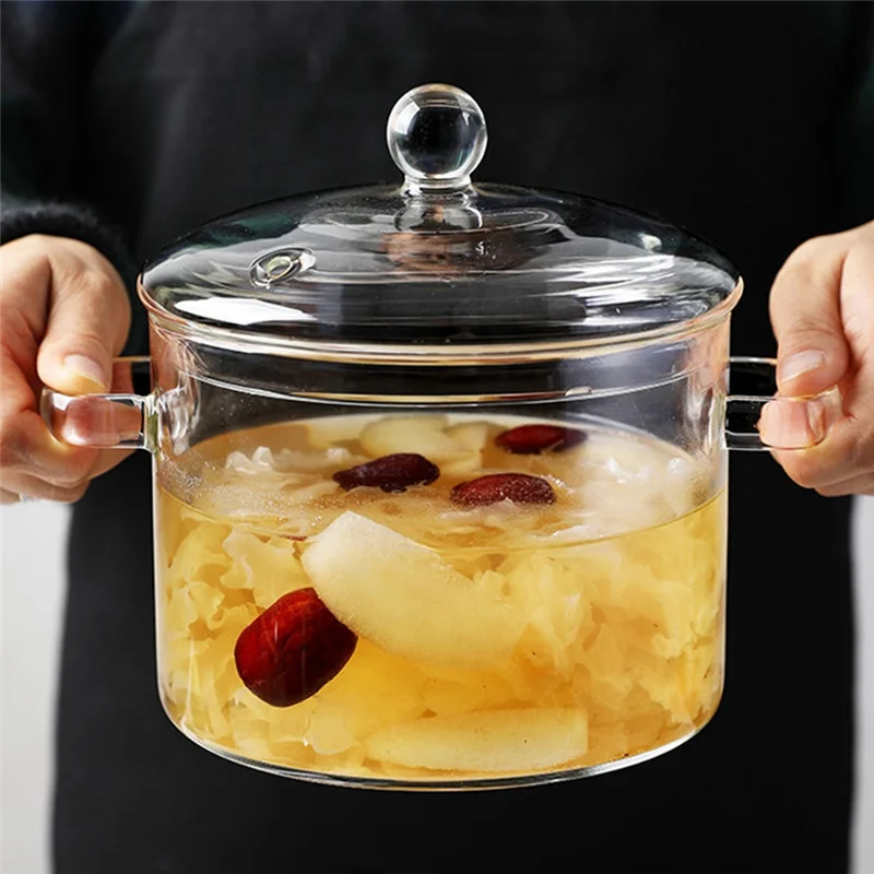 A19I-Glass Pots For Cooking On Stove - 1.9L/64Oz - Heat-Resistant Glass Cooking Pot With Lid, Microwave And Dishwasher Safe
A19I-Glass Pots For Cooking On Stove - 1.9L/64Oz - Heat-Resistant Glass Cooking Pot With Lid, Microwave And Dishwasher Safe