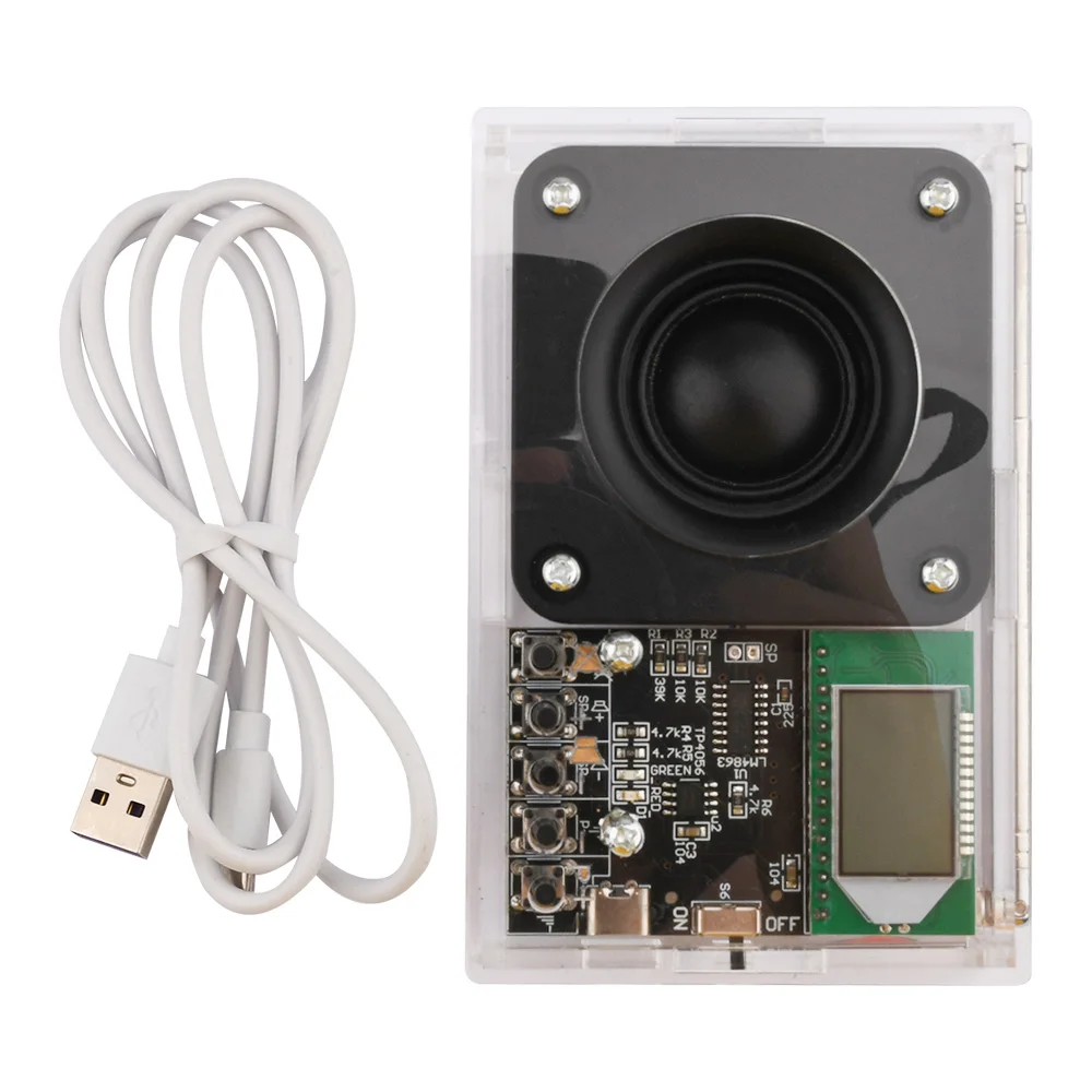 DIY Electronic Kit FM Radio Receiver Module 76-108MHz DIY Radio Speaker Kit Frequency Modification LCDDisplay Soldering Practice
DIY Electronic Kit FM Radio Receiver Module 76-108MHz DIY Radio Speaker Kit Frequency Modification LCDDisplay Soldering Practice