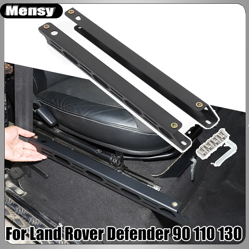 Fits For Land Rover Defender 90 110 130 2004-2018 car Adjust Base Front Seat Sliders Mount Brackets Car Accessories
Fits For Land Rover Defender 90 110 130 2004-2018 car Adjust Base Front Seat Sliders Mount Brackets Car Accessories