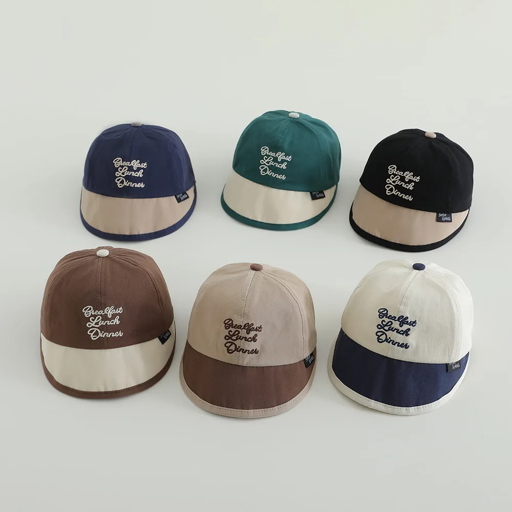 Summer Children Baseball Cap Patchwork Letter Embroidery Baby Hat Outdoor Casual Kids Boys Girls Adjustable Short Brim Sun Hat
Summer Children Baseball Cap Patchwork Letter Embroidery Baby Hat Outdoor Casual Kids Boys Girls Adjustable Short Brim Sun Hat