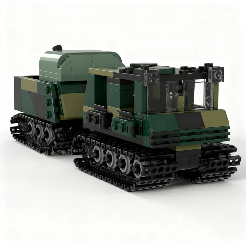 373pcs MOC Sisu Nasu NA 122 Mortar Carrier Model Building Blocks Construction Toy Christmas Gifts DIY Creative Idea Education
373pcs MOC Sisu Nasu NA 122 Mortar Carrier Model Building Blocks Construction Toy Christmas Gifts DIY Creative Idea Education