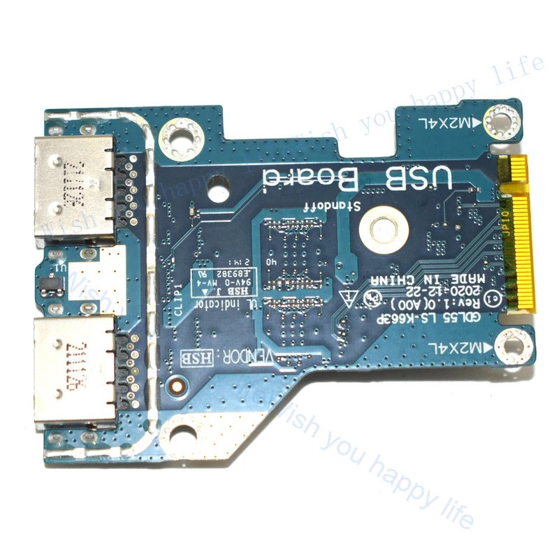 Новая USB-плата LL GDL55 LS-K663P для ноутбуков Dell G15 5510 5511 PXVKJ 0PXVKJ
Новая USB-плата LL GDL55 LS-K663P для ноутбуков Dell G15 5510 5511 PXVKJ 0PXVKJ