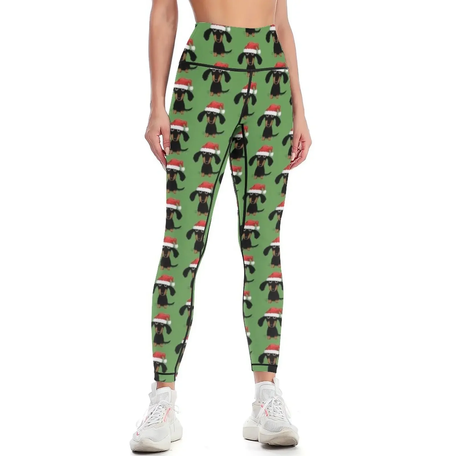 Doxie Clause Santa Dachshund | Funny Wiener Dog Christmas Leggings sports woman gym Jogger pants flared Womens Leggings
Doxie Clause Santa Dachshund | Funny Wiener Dog Christmas Leggings sports woman gym Jogger pants flared Womens Leggings