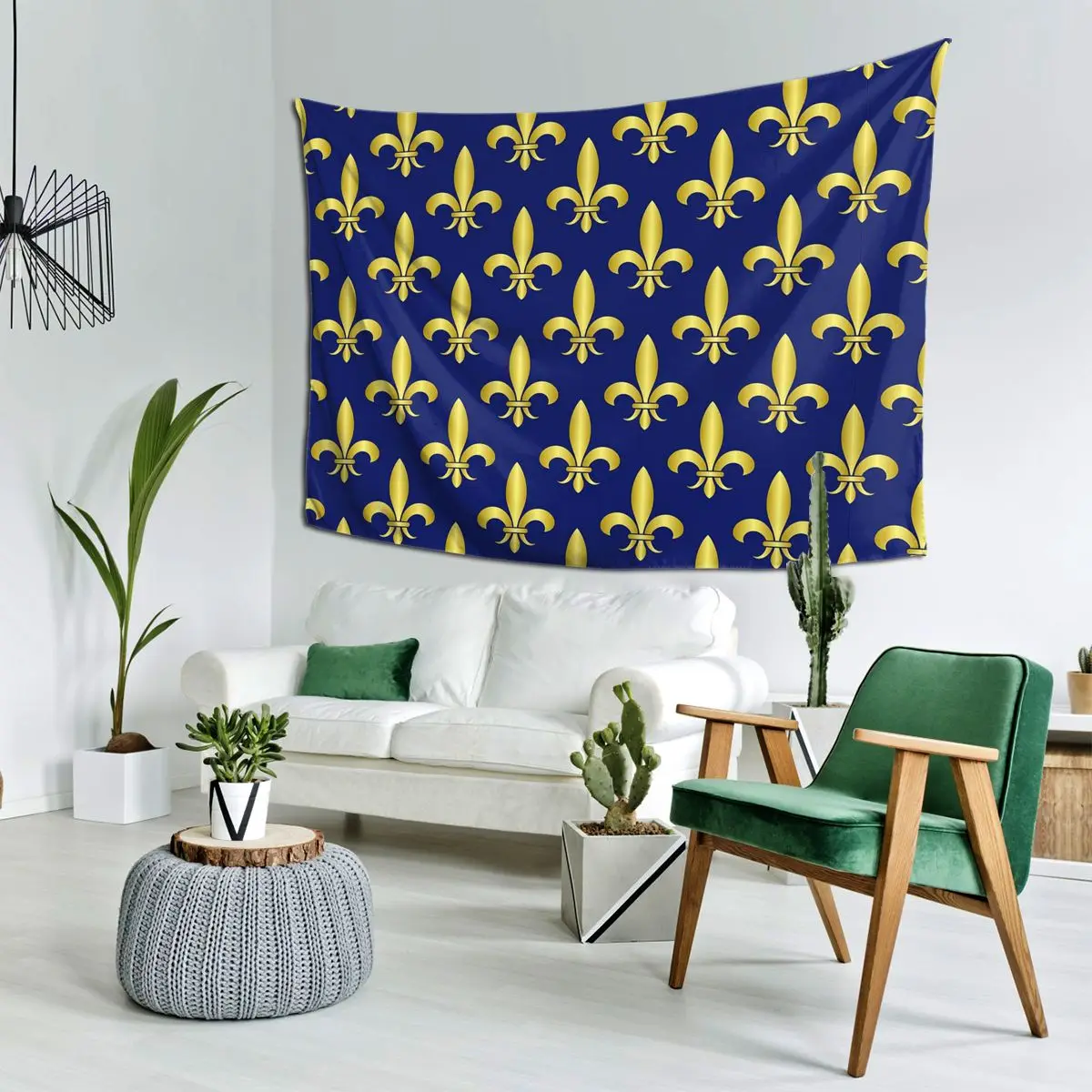 Gold Blue Fleur De Lis Royal Lily Tapestry Wall Hanging Aesthetic Home Decor Tapestries for Living Room Bedroom
Gold Blue Fleur De Lis Royal Lily Tapestry Wall Hanging Aesthetic Home Decor Tapestries for Living Room Bedroom